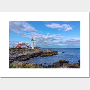 Portland Head Lighthouse Cape Elizabeth Maine Posters and Art